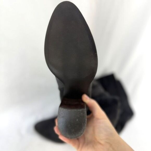 Steve Madden Womens Dark Gray Saudy Suede Over-the-Knee Boots Size 10M - Picture 9 of 10